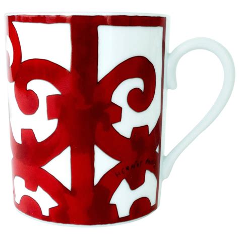 hermes coffee mugs|hermes porcelain tea cups.